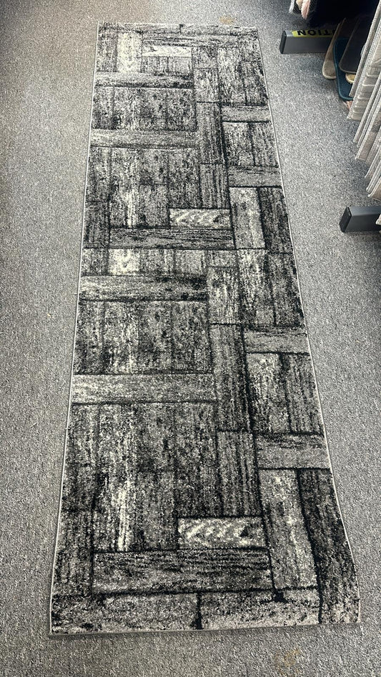 Fluffy Italian hallway rug