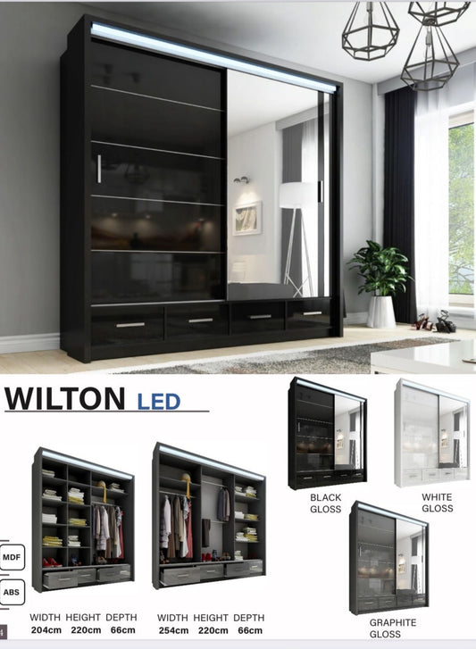 Wilton LED wardrobe