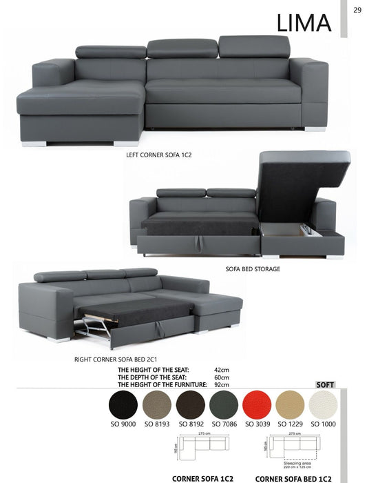 LIMA SOFA BED