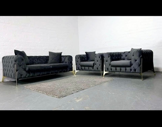 Full chesterfield 3+2+1 furniture set