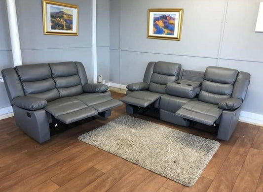 Roma Leather recliner 3+2 furniture sofa set